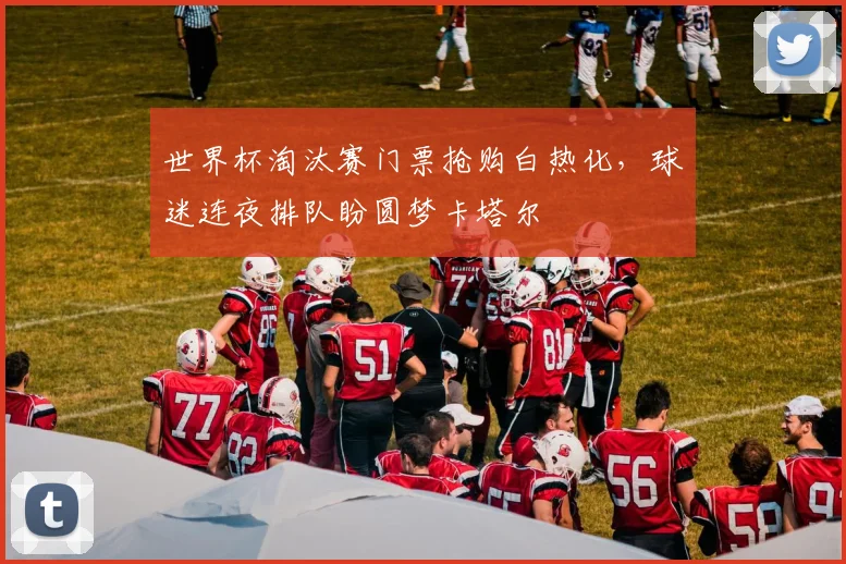 世界杯淘汰赛门票抢购白热化，球迷连夜排队盼圆梦卡塔尔